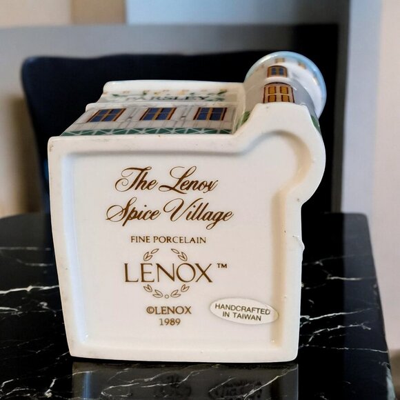 Lenox Spice House “Parsley” 1989 Lenox Spice Village Collection - Picture 3 of 16